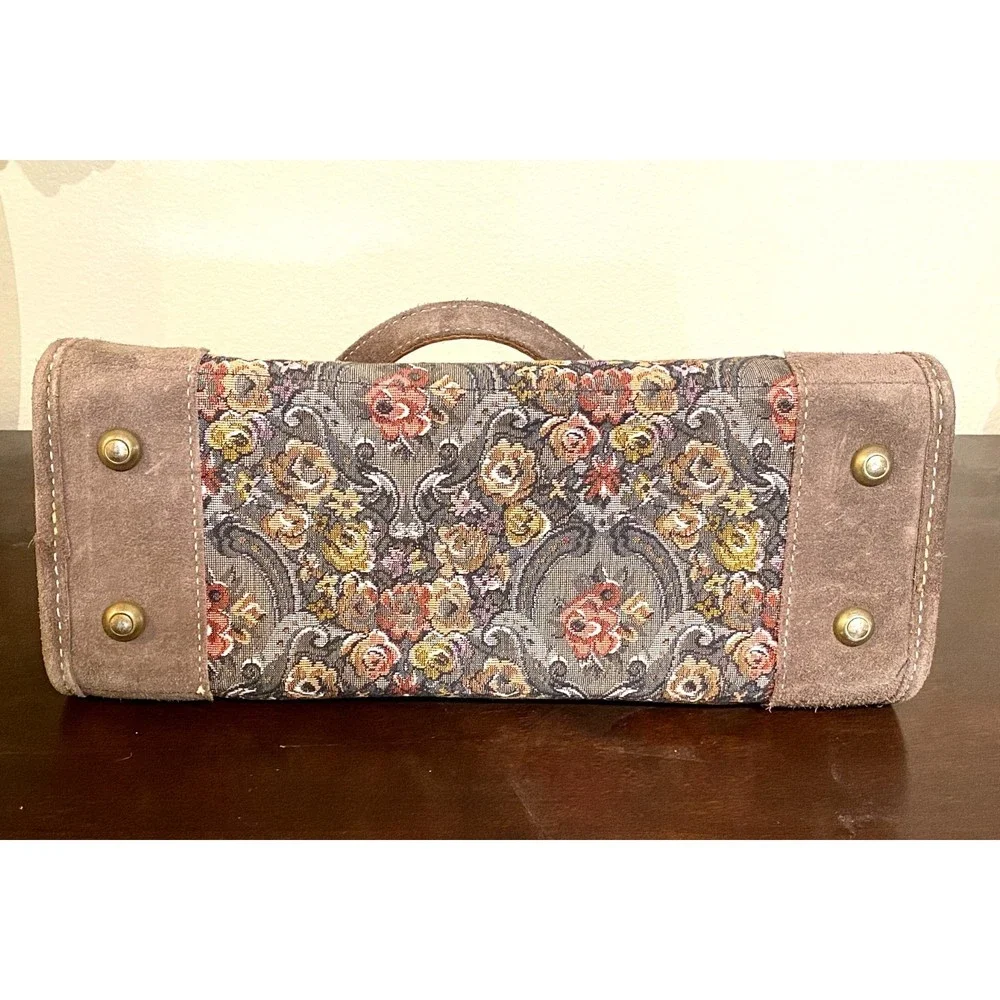 French Luggage Company Carry On Bag. Talon Zipper. Rare pattern. - Picture 3 of 10